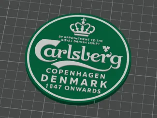 Coaster Carlsberg