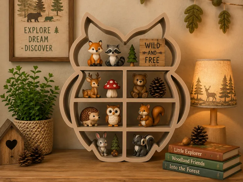 Owl kids scalable shelf