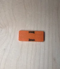 Gerade 2mm + 3mm