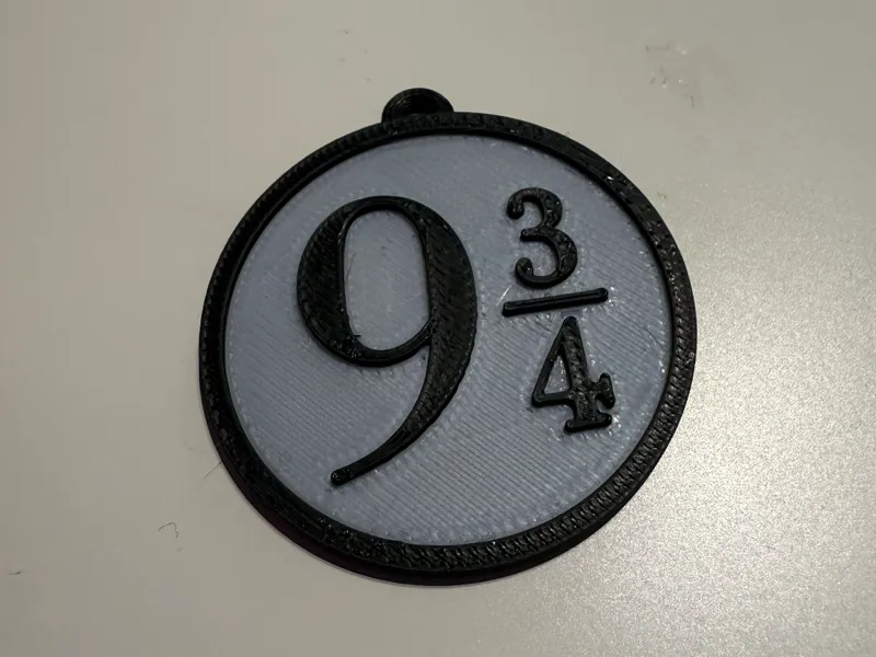 Porte clé Harry Potter 9 3/4