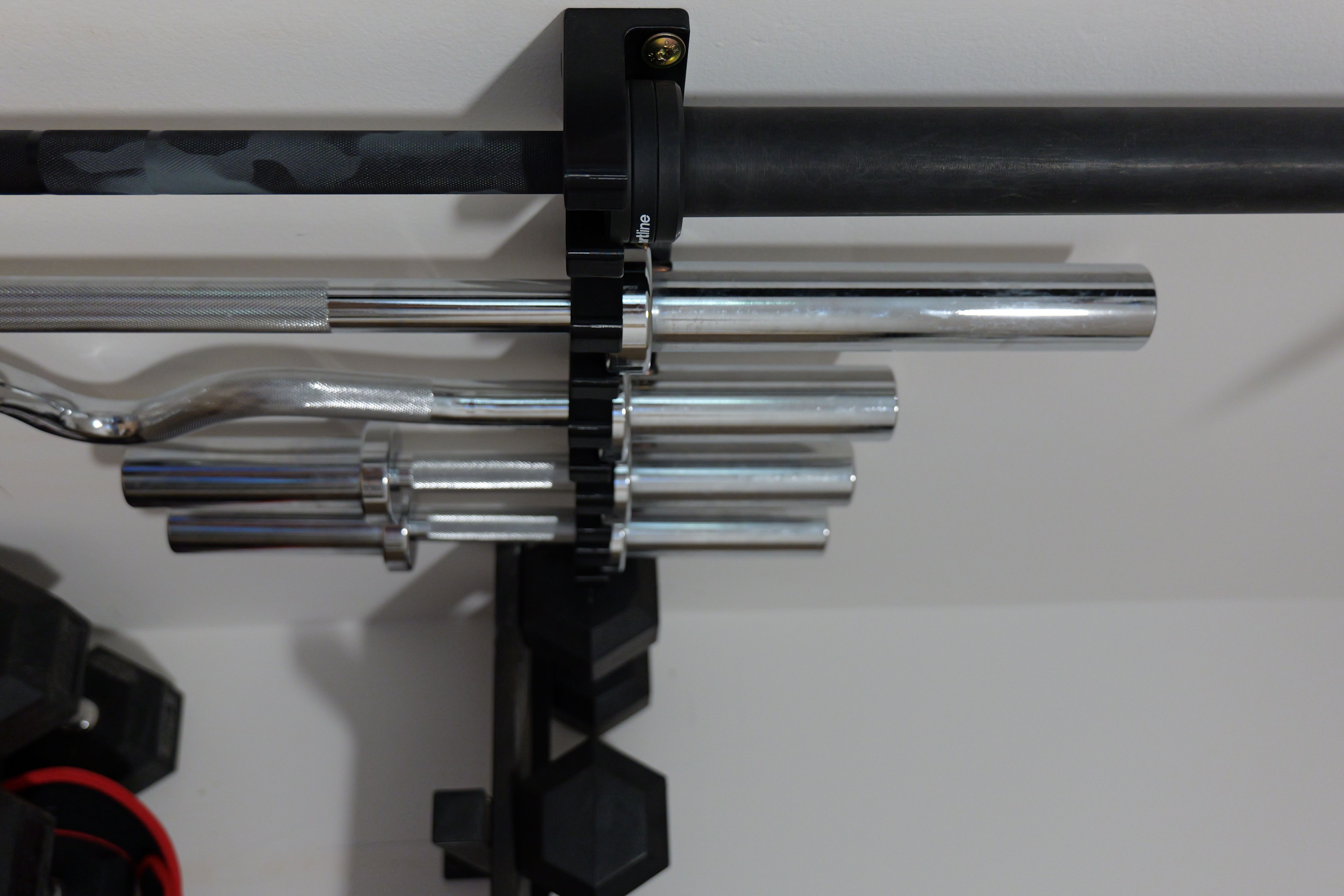 Miniatura 2 do modelo 3D Barbell Wall Holder