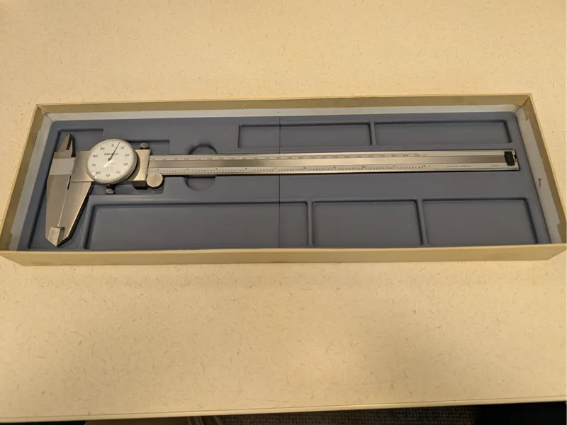 Mitutoyo 12in Caliper Tray