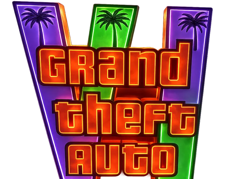 Grand Theft auto 6 VI sign
