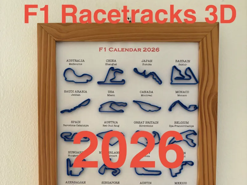 Formula 1 Race Calendar 2026