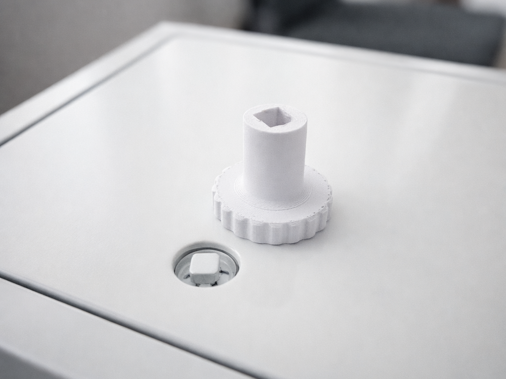 Service Hatch Key – Square Drive Access Tool