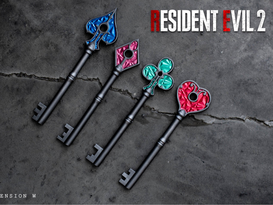 Resident Evil 2 clef du commissariat