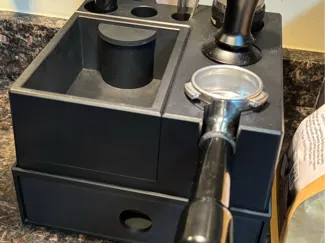 Knock box drawer