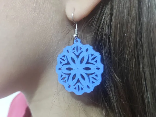 Snowflake Elegance - Earrings