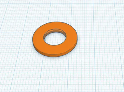 Fishing ring 18x12x2