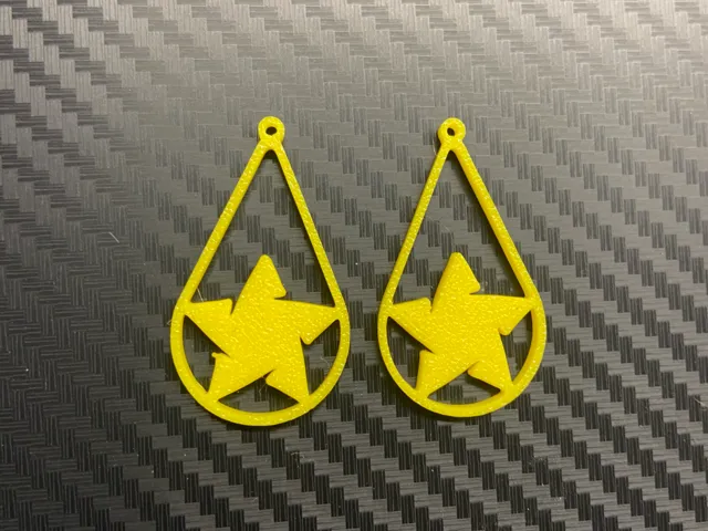 star earrings