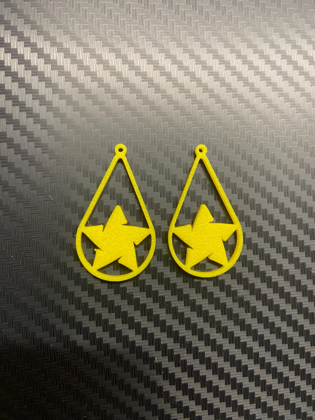 star earrings view 2