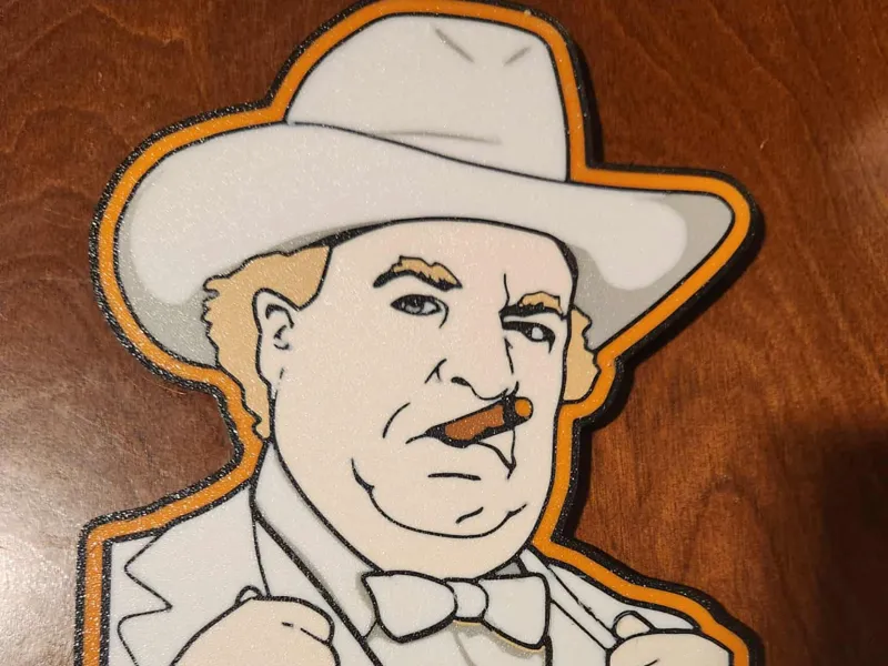 Boss Hogg Dukes Of Hazzard Lightbox