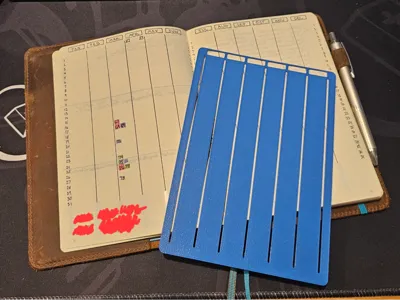 Calendex Template for Bullet Journals