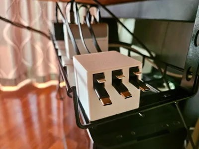 80/100cm铝合金伸缩充电数据线收纳盒Retractable cable storage box