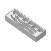 Support double pour racloirs plastique - Gridfinity 3x1 — photo 6