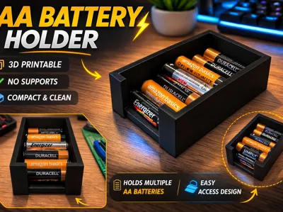 aa battery holder