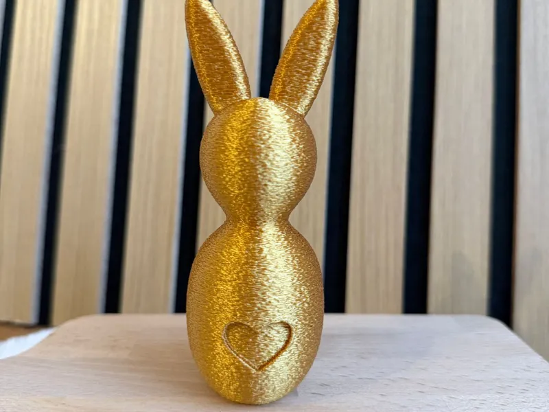Deko Hase mit Herz