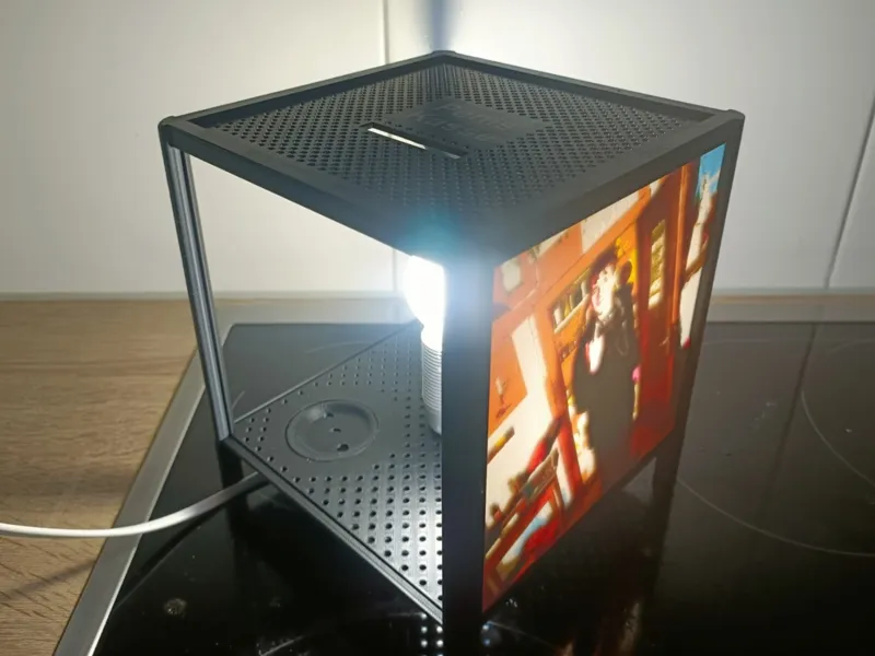Lithophane Cube / Piggy bank