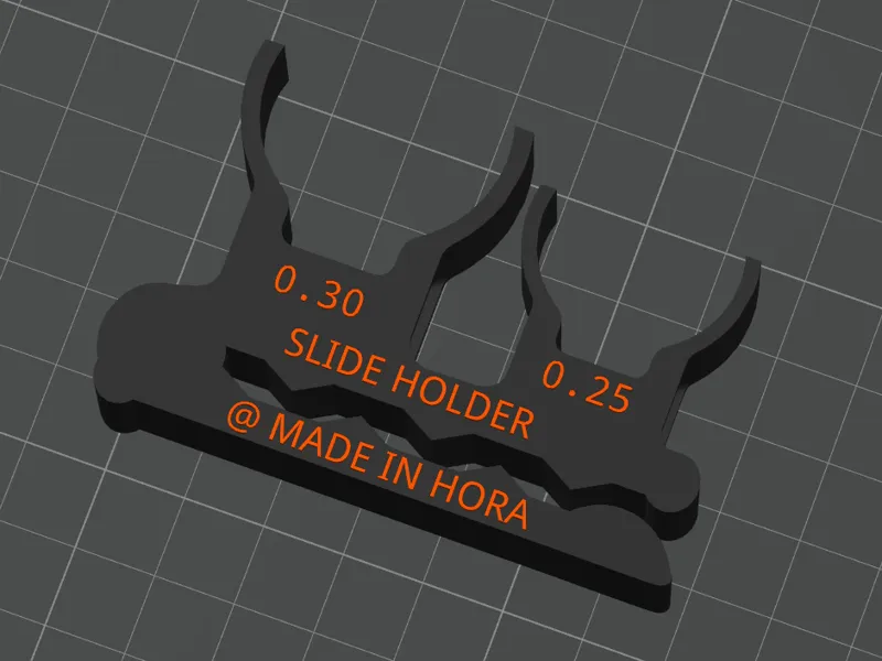 Slide Holder for Guitar Strap