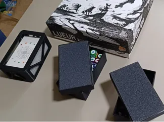 boites de rangement du jeu LUEUR