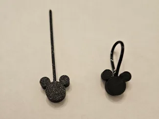 Mickey mouse jacket charm
