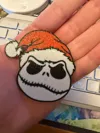 Santa Jack Skellington Magnet