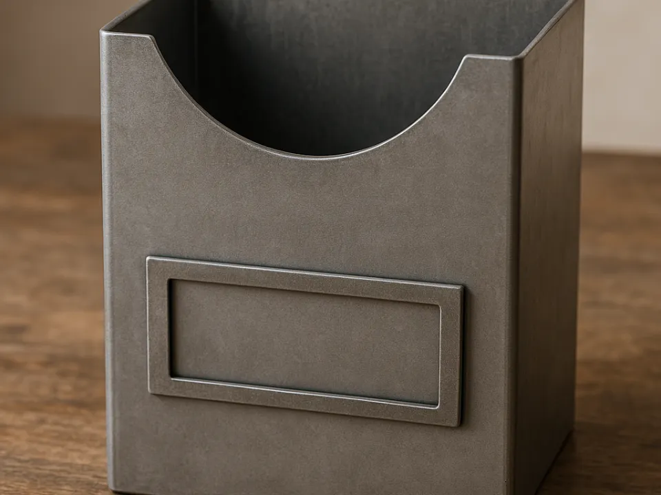 Universal box with space for label by dan_cz MakerWorld: Download Free ...