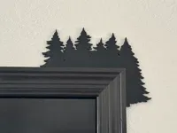 Coin de porte décoratif sapin — photo 1