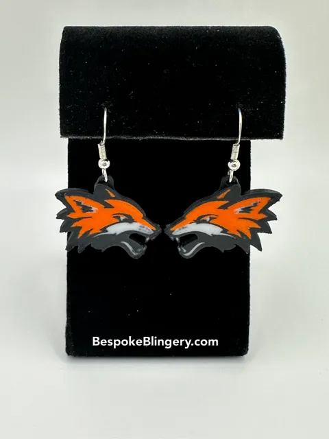 Fox Earrings view 2