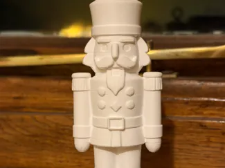 Christmas Nutcracker Tree Decoration to Paint
