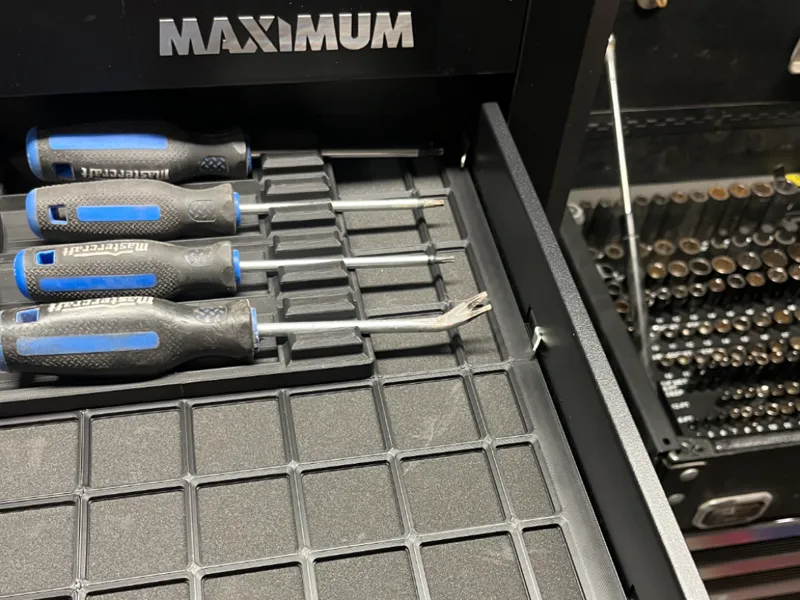 Maximum 56" Drawers Gridfinity Base