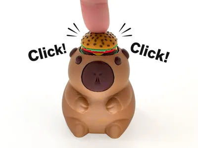 Capybara Burger Clicker