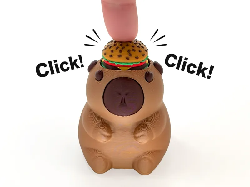 Capybara Burger Clicker