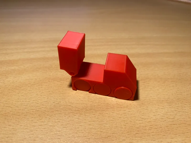 tiny toy truck (torture test model)