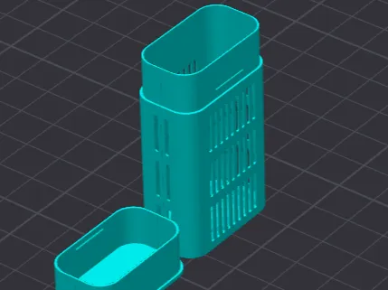Container para sílica abre fácil