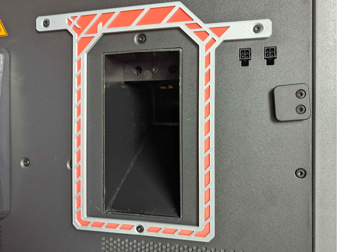 H2D Poop Chute Cover Guide Rail