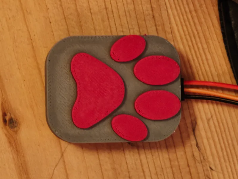 Cat Paw Touch Sensor Enclosure