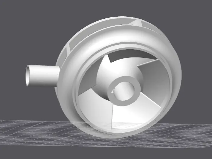 Closed Impeller Mini Tree Topper