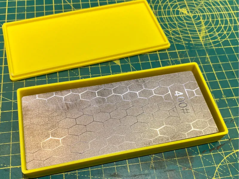 Diamond Sharpening Stone Plate Box
