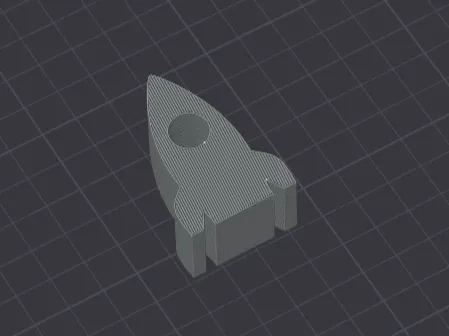 Rocket Silhouette