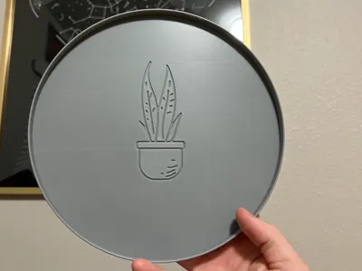 8" Plant Saucer Overfill Catcher