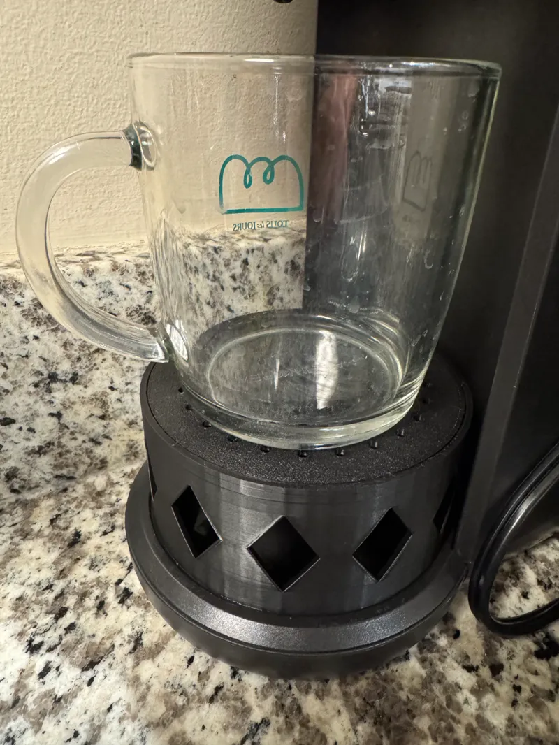 Coffee Machine Mug Riser