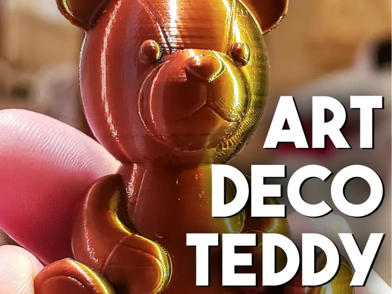 Art Deco Teddy Bear