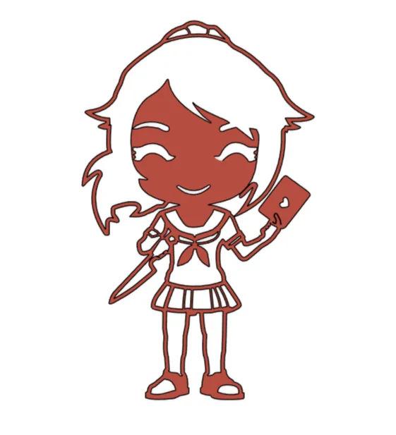 Ayano Aishi outline