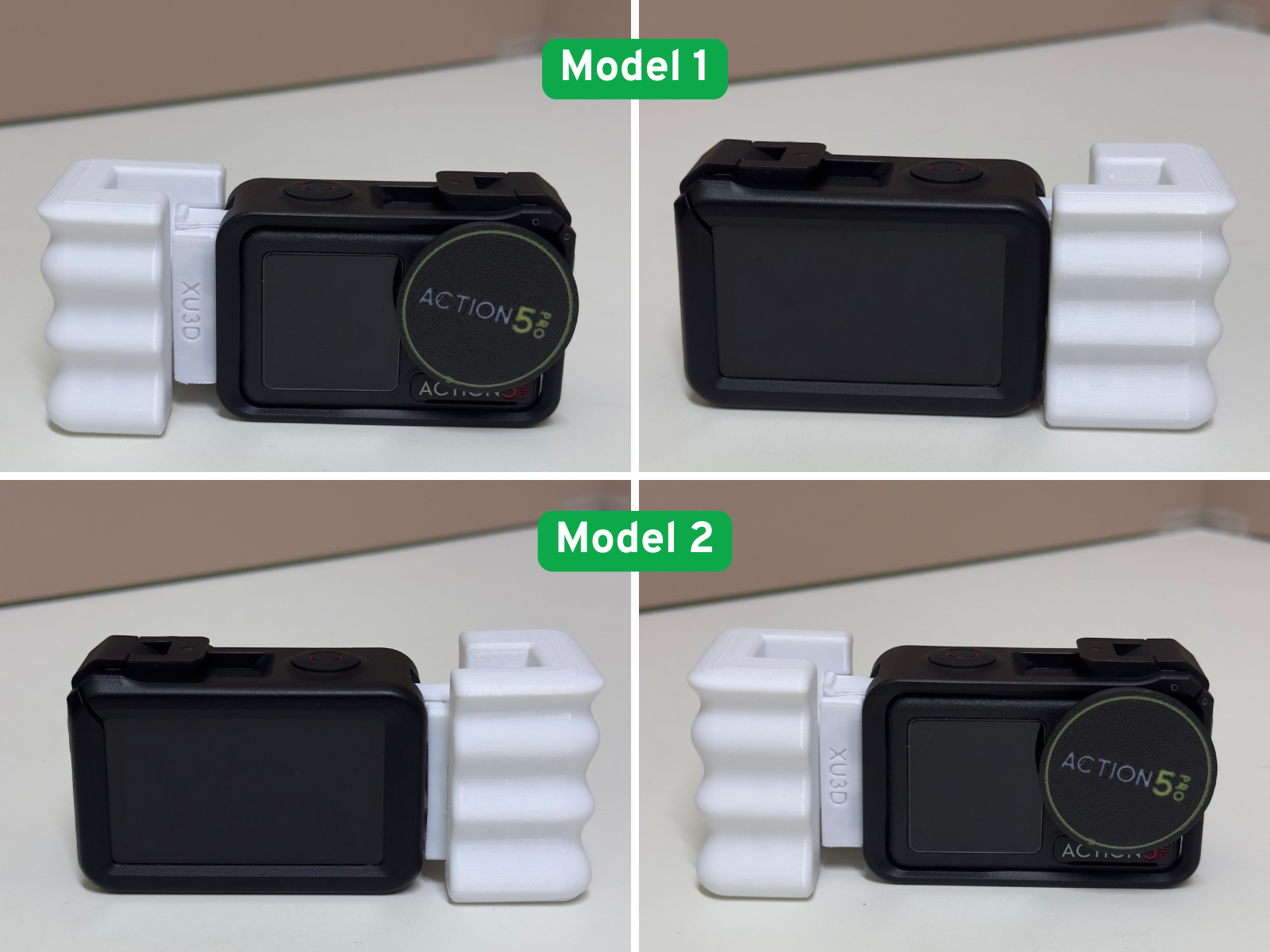 Quick-Release Handgrip for DJI Action