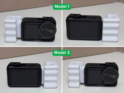 Quick-Release Handgrip for DJI Action