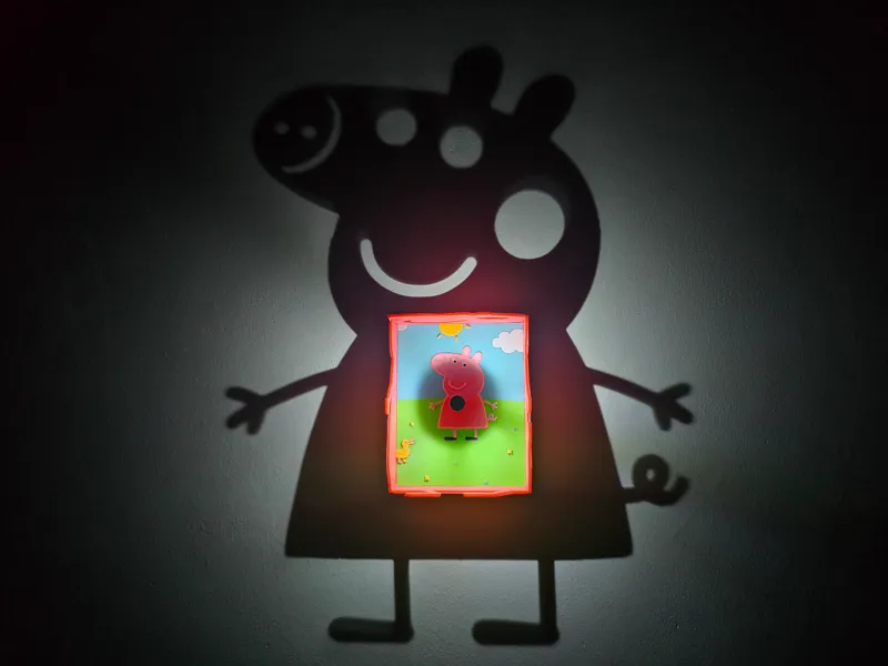 Peppa pig - Shadow lamp