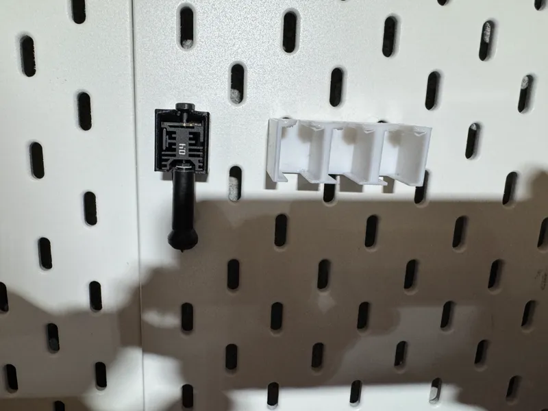 H2C Vortek Induction Nozzle Skadis Holder 