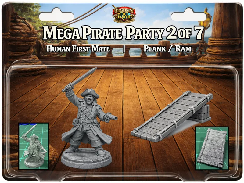 Mega Pirate Party 2 of 7: First Mate & Plank/Ram