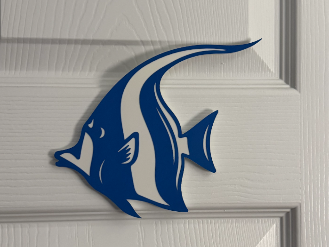 ANGEL FISH WALL ART